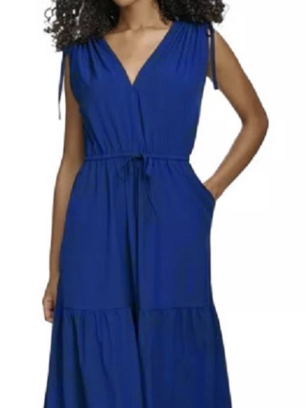 Calvin Klein Tiered Maxi Dress